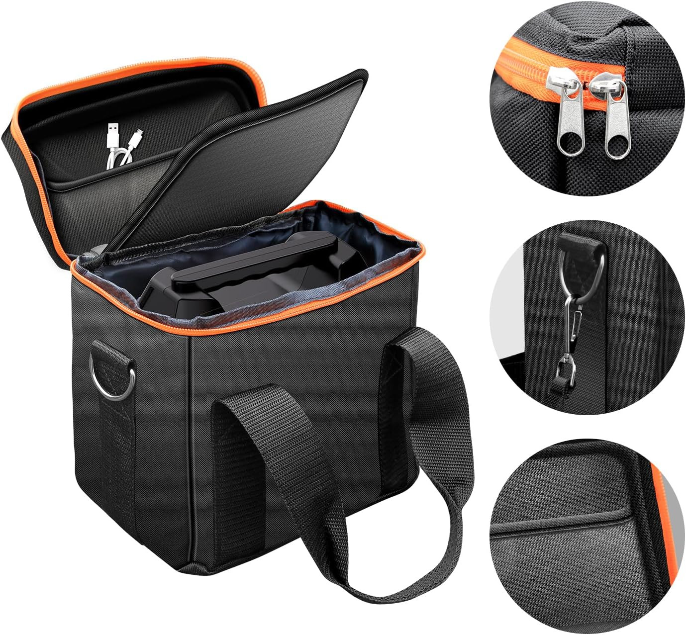 E300 Portable Power Station Bag for Outdoor Camping Travel, 300W Rated(600W P…