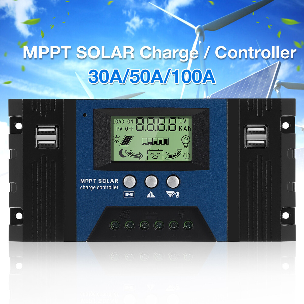 1 Set 30A High Efficiency Solar Charge Controller Solar Regulator Controller