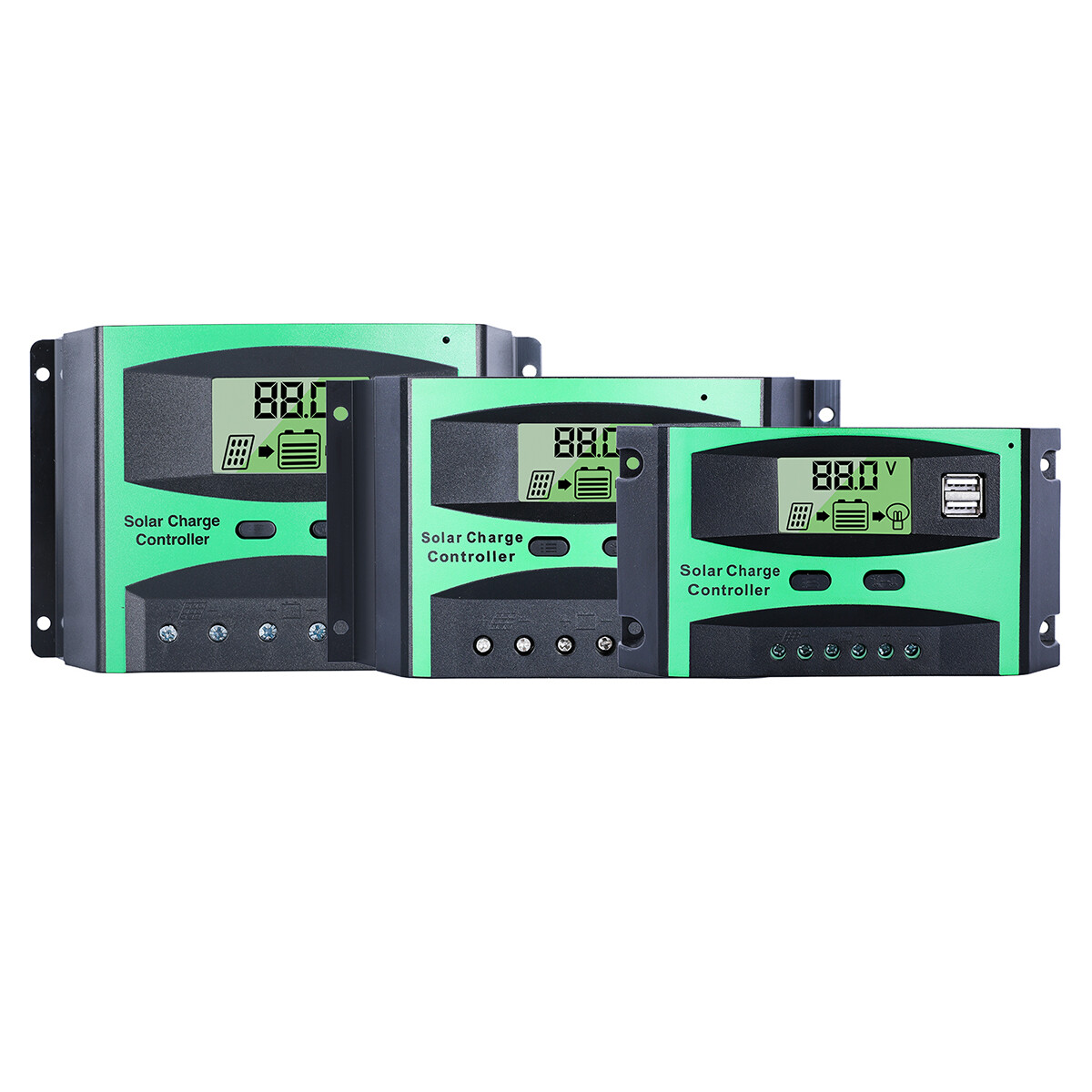 30-60A MPPT Solar Panel Regulator Charge Controller Auto Focus Tracking 12V/24V