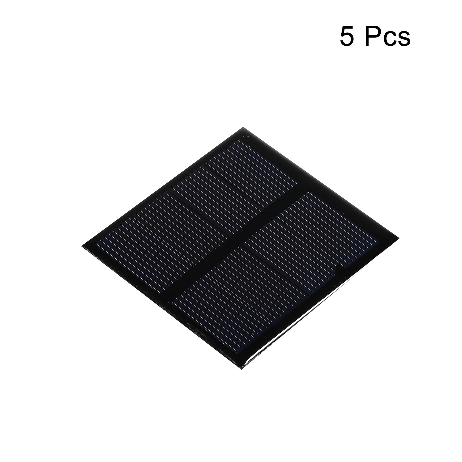 Mini Solar Panel Cell 2V 150mA 0.3W 60mm x 60mm for DIY Project Pack of 5