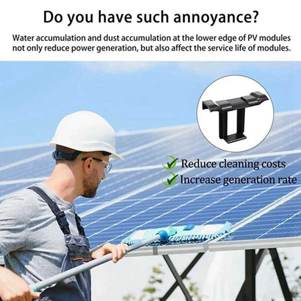 30PCS Photovoltaic Panel Drainage Buckle PV Plate Solar Panel Water Clip7477