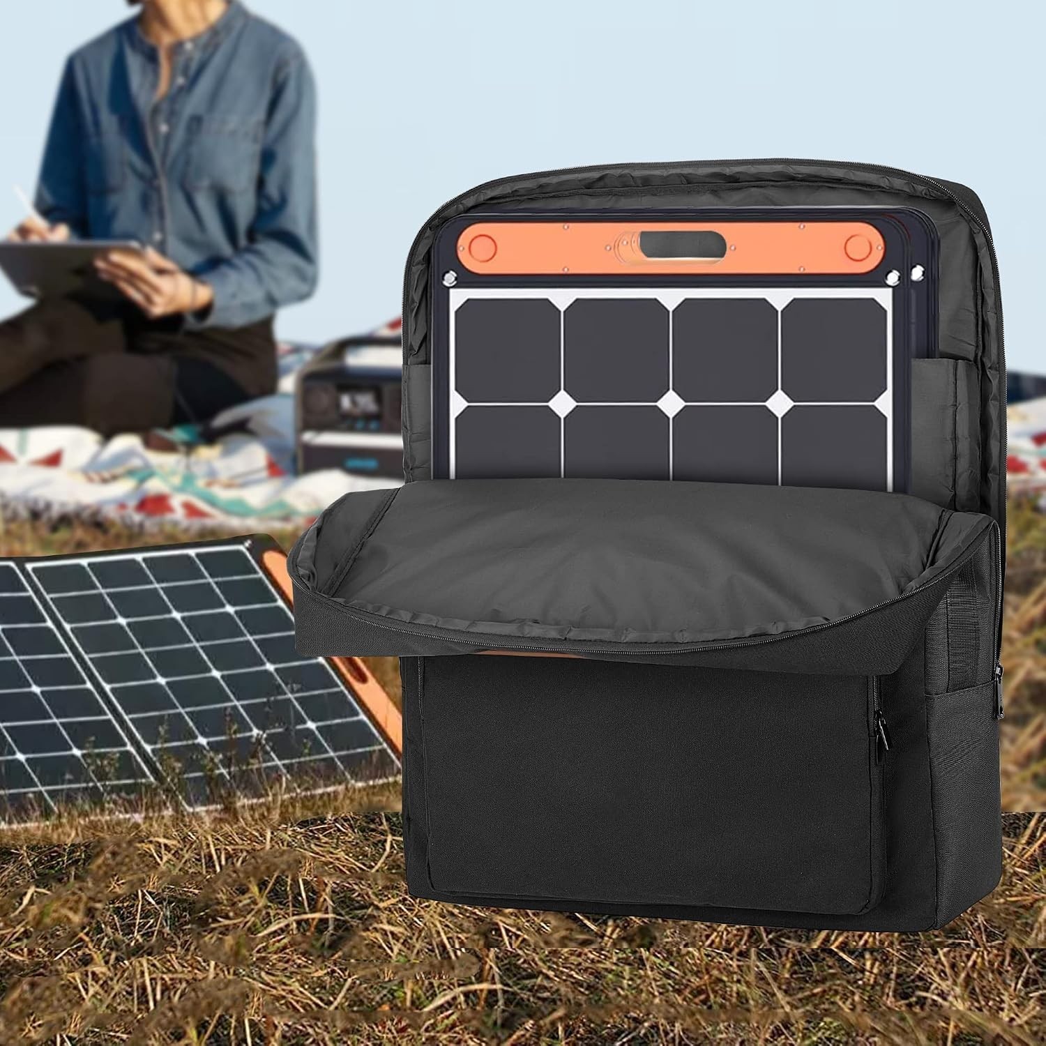 Solar Panel Storage Bag for Jackery SolarSaga 100W