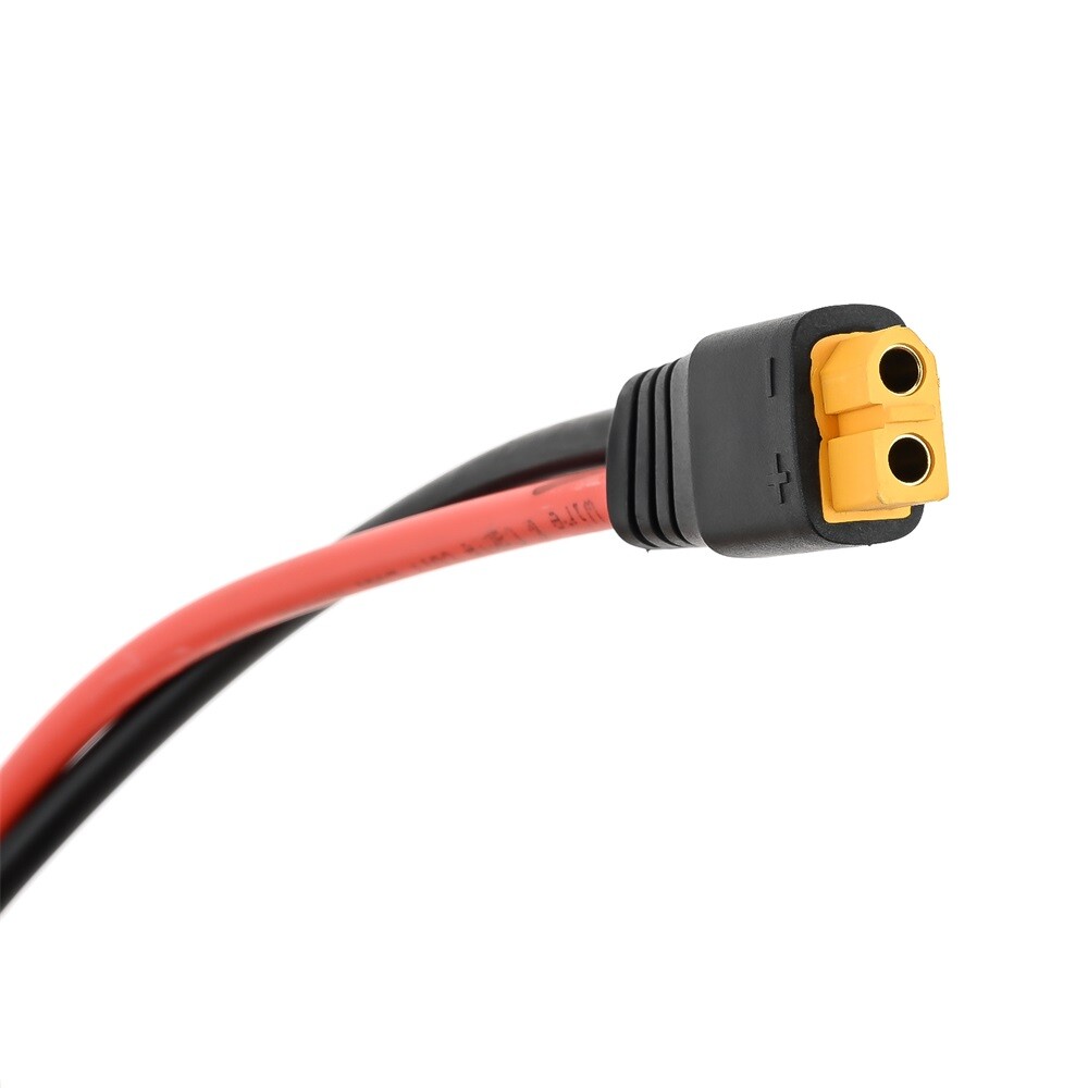 Solar Charge Cable Connector Extension to XT60 Female Adapter 1.5m 12AWG