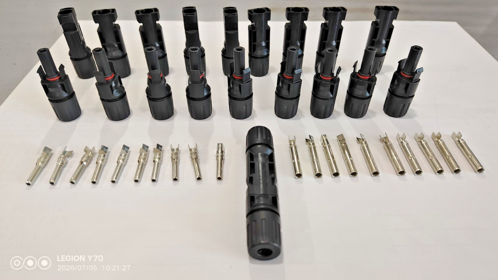 MC4 Solar Connector 30A 1000V IP67 Male Female PV Cable Connectors 10 Pairs