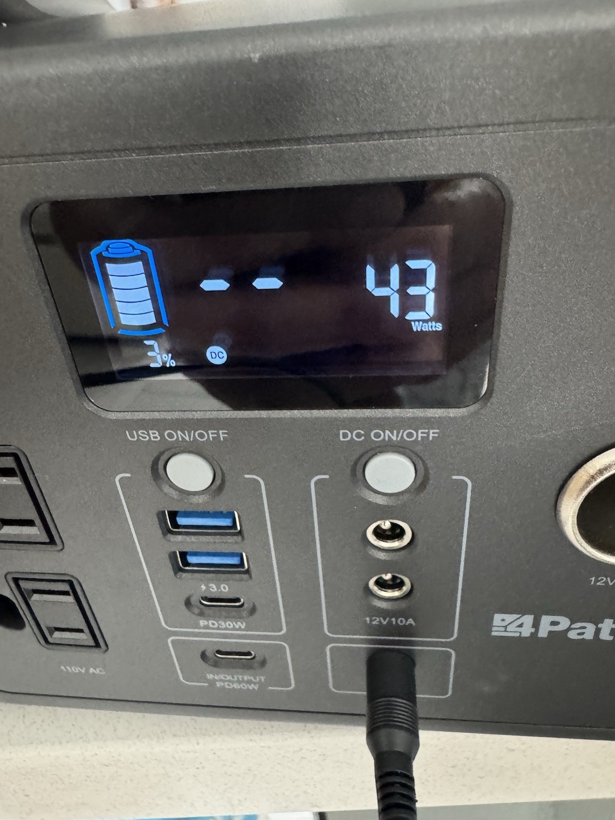 Patriot Power Sidekick Solar Generator 300W w/ 40W Panels Bundle 4x Pg87E