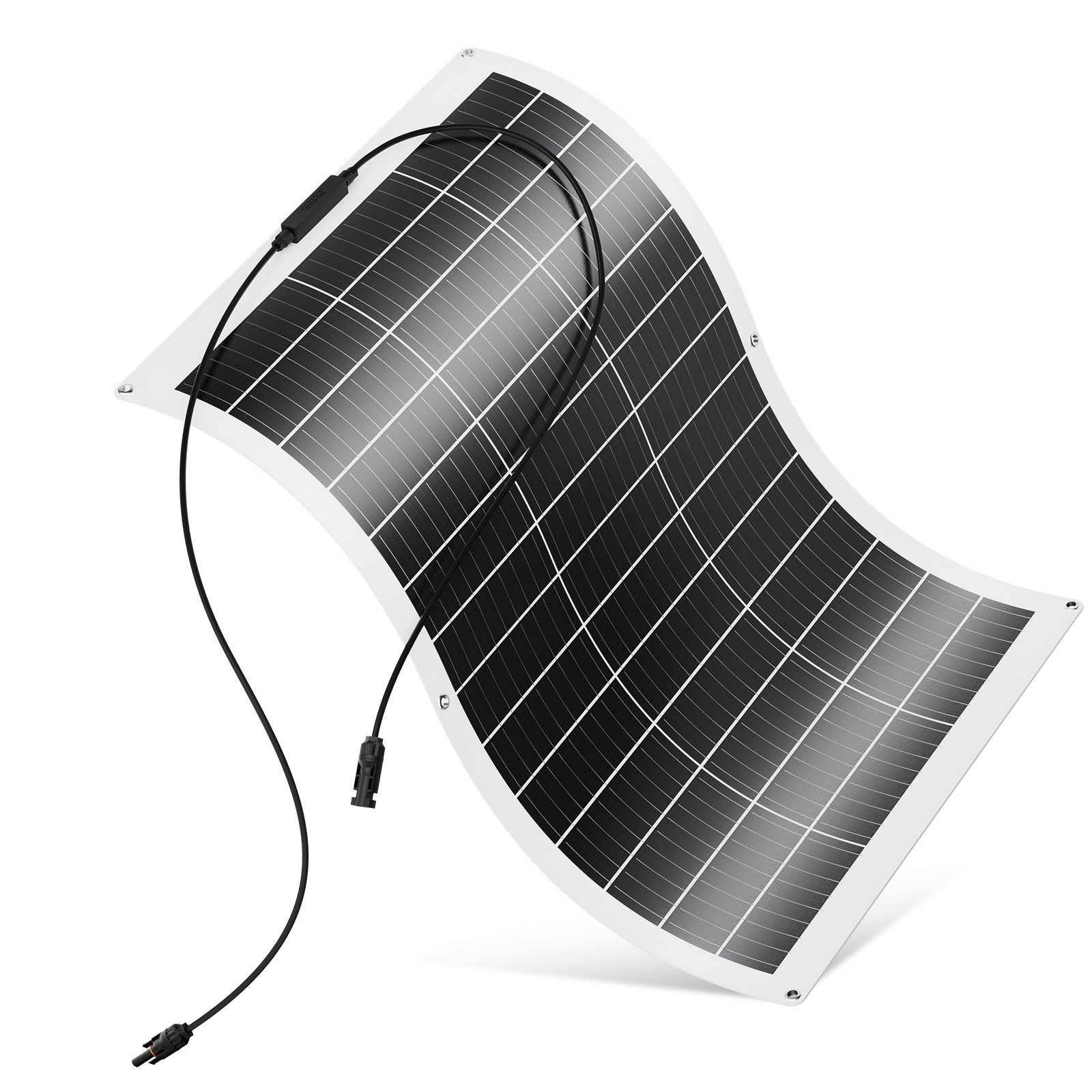100W Watt Flexible Mono Solar Panel 12V Volt Car Boat RV Home Rooftop Camping