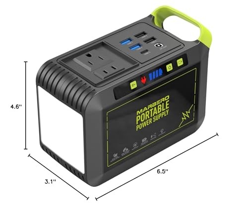 Central Electrica Portatil De 88 Wh, Generador Solar Para Acampar De 24000 Mah