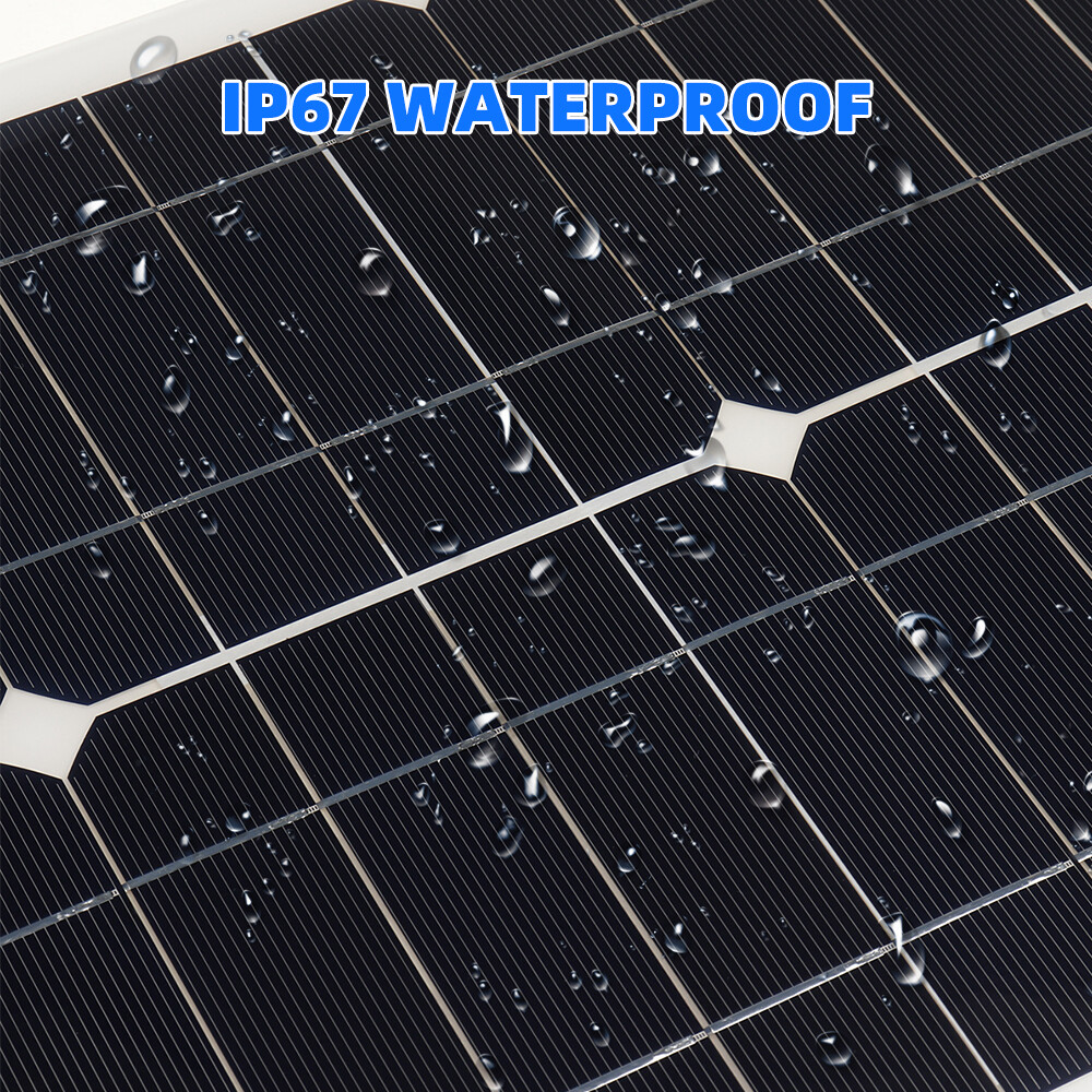 100 200W Flexible Solar Panel Mono 12V Home RV Boat Camping Power Battery Charge