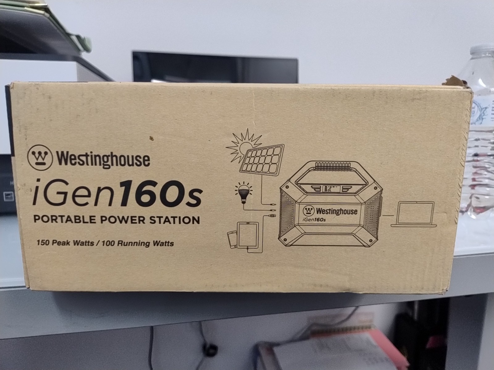 Westinghouse 155Wh 150W Portable Power Station & Solar Generator, Backup Battery