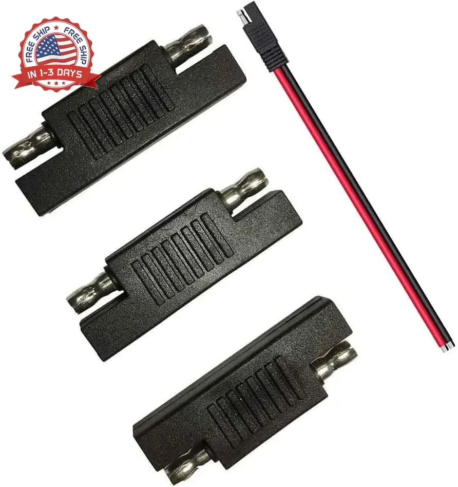 Sunway Solar SAE Polarity Reverse Adapter Connectors for SAE Quick Disconnect Ex