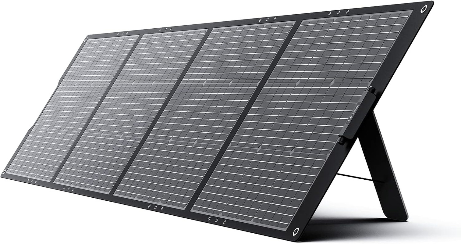 GROWATT 200W Solar Panels Portable for Power Station, 24V Solar Panel Waterproof