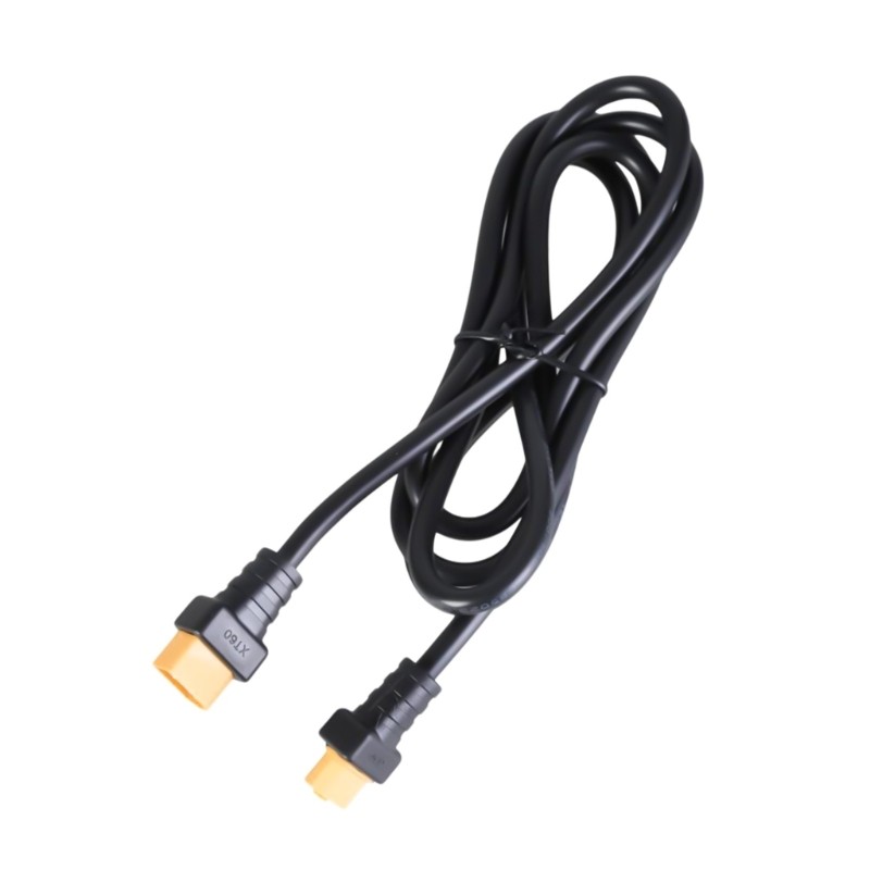 1m/2m XT60 Connectors Cord Extension Cable Wire for Car and Solar Batteries