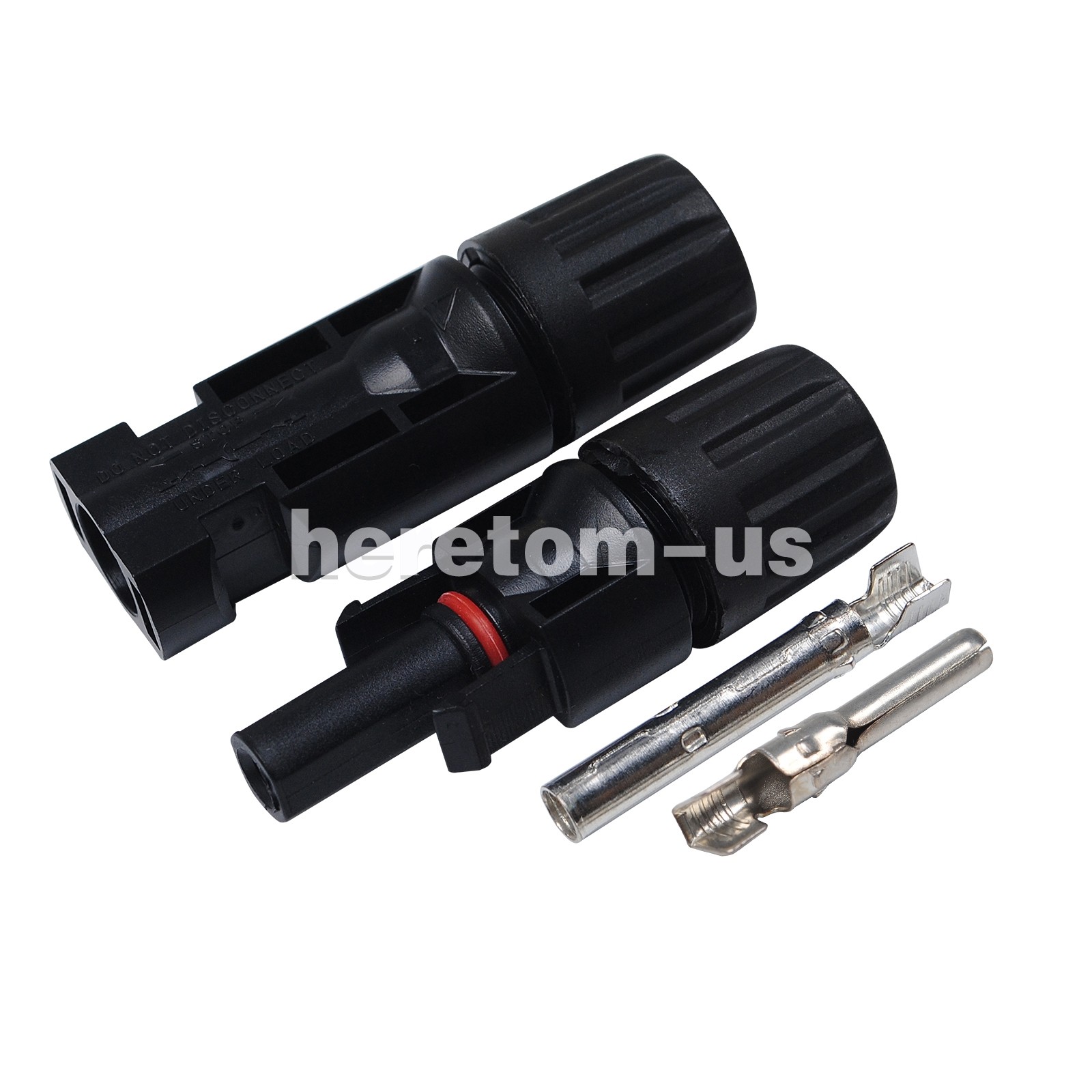 10 Pair Male Female M/F Wire Cable Connectors Solar Panel Adapter 30A Waterproof