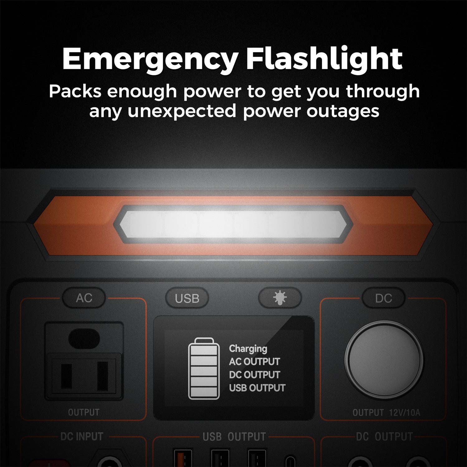 Flashfish P66A Portable Power Station 200W 144.3Wh 110V With Solar Panel 60W 18V