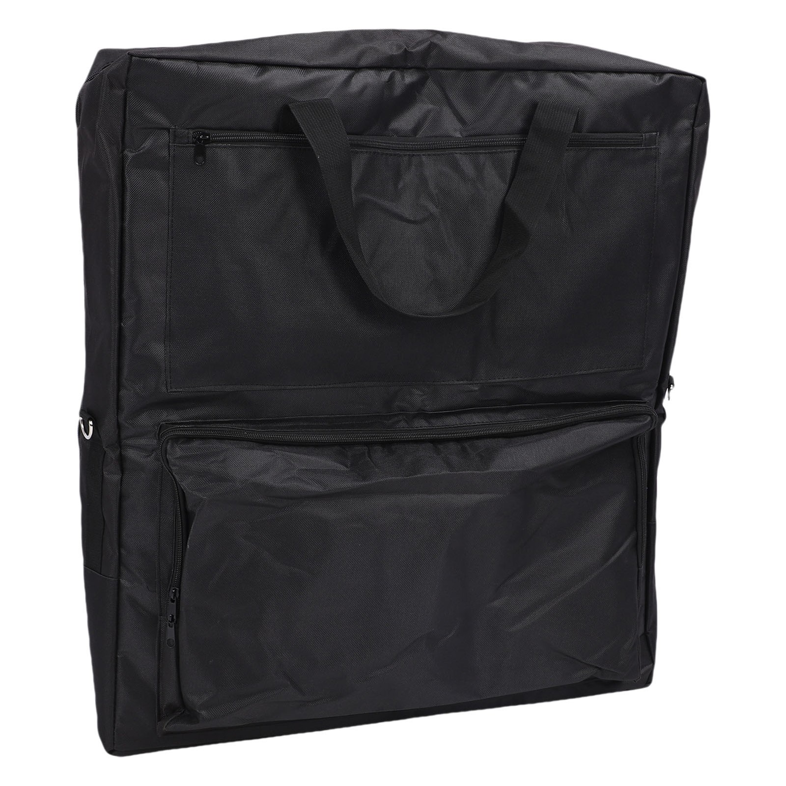 Solar Panel Storage Bag Double Layer Folding Travel Solar Panel Carrying Case