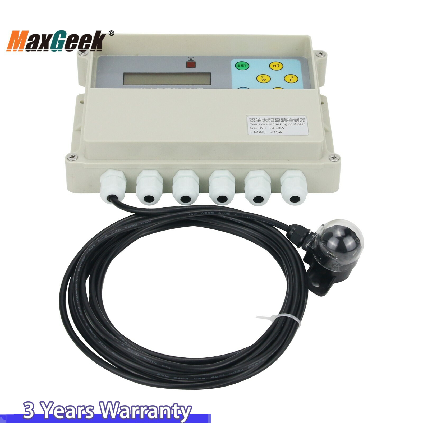 Dual Axis Solar Tracker Controller Automatic System DIY With Remote Control