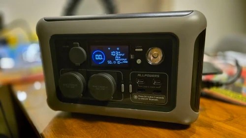 ALLPOWERS R600 Portable Power Station with Optional Solar Panel – 299Wh LiFePO4