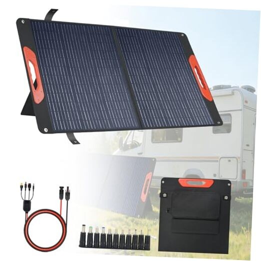 Foldable Solar Panel – Charger for Power Stations | Monocrystalline 23.5% 100W