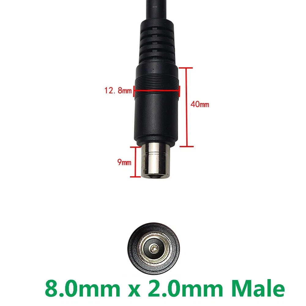 Anderson PowerPole to DC8020 8.0mm x 2.0mm Male Solar Charging Cable for Jackery