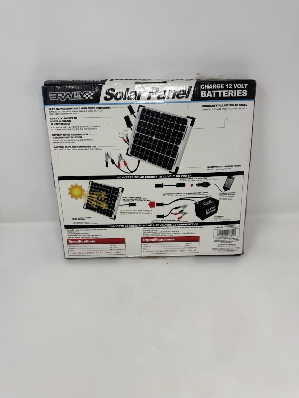 5 Watt Solar Panel New In Box