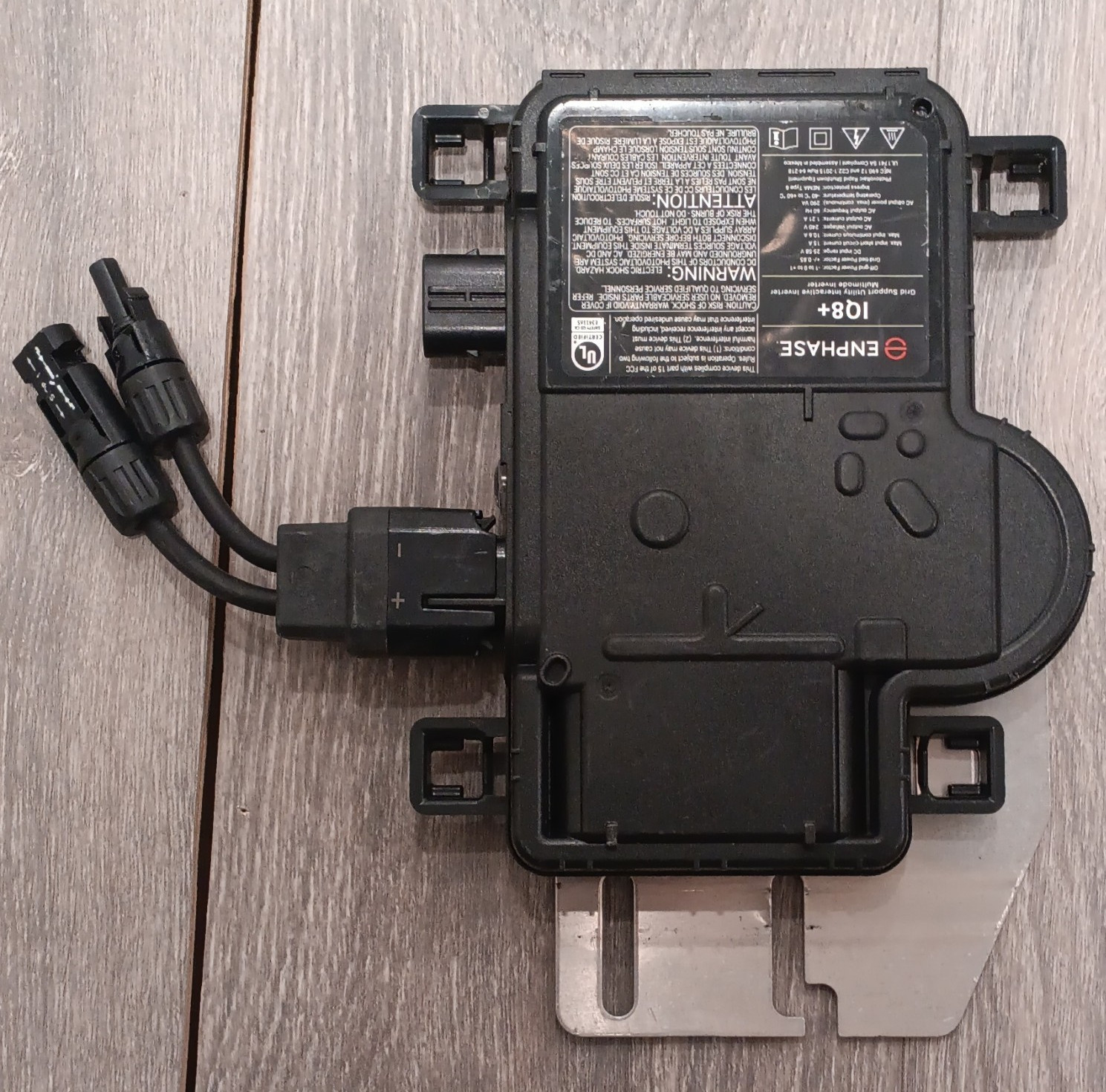 Enphase IQ8+ Solar Microinverter For Parts/Repair – Broken Untested