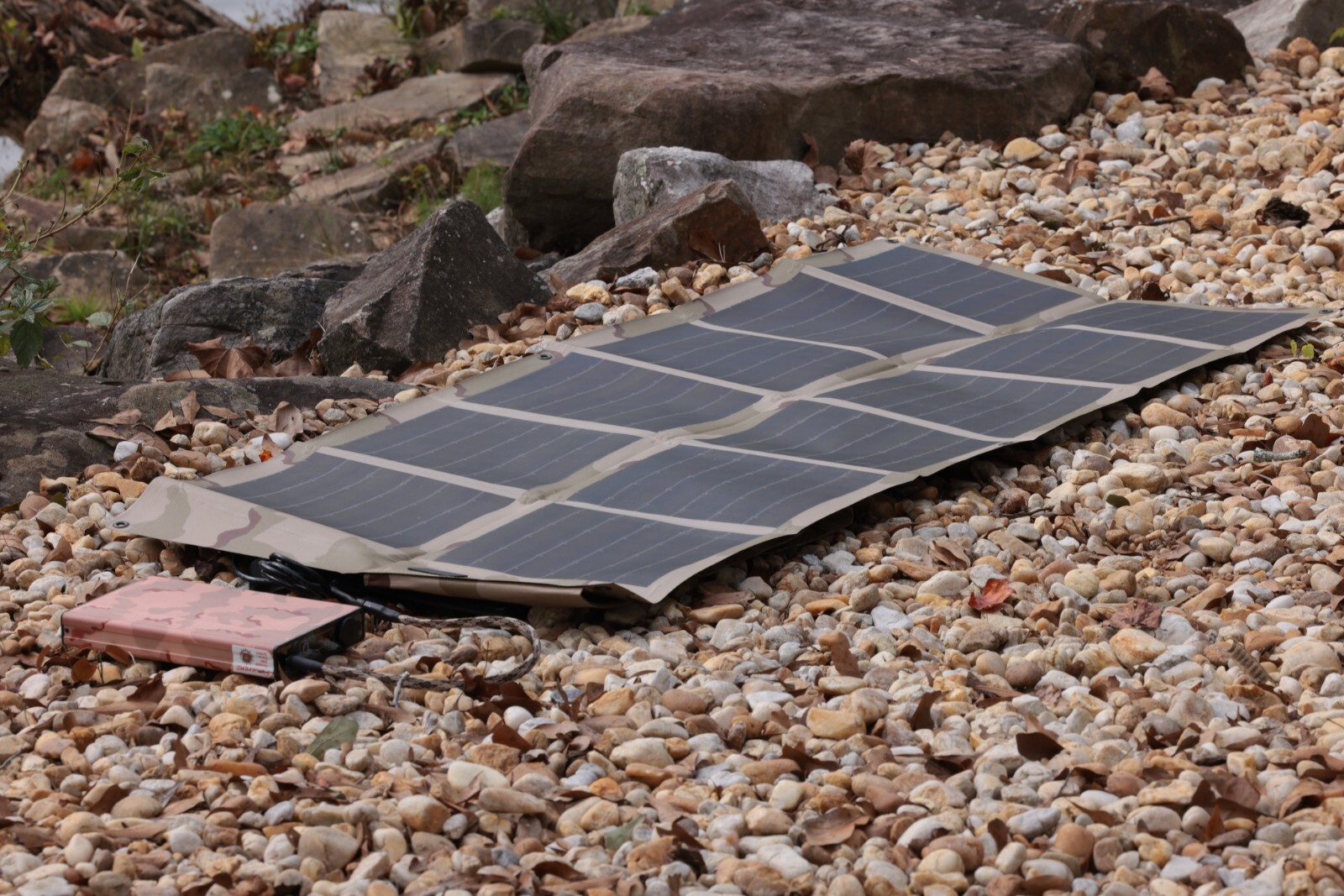 Portable Solar Power System by Powerenz® | Complete System | Tri-color Desert