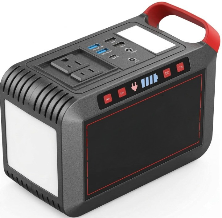 Estación portátil 300W 237Wh con AC onda pura para camping y emergencia, Nuevo
