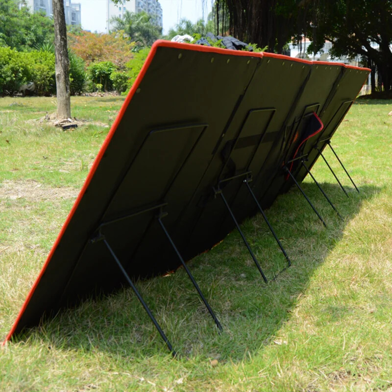 2PCS Solar Panel Stand Portable Folding Mounting Bracket Sturdy and Lightweight