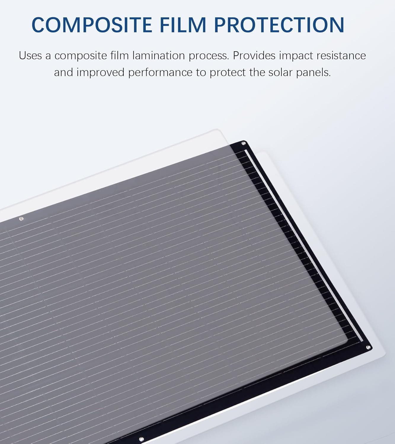 Flexible Solar Panel Kit 200W 12V,2PCS 100W Monocrystalline Module,20A Charge Co