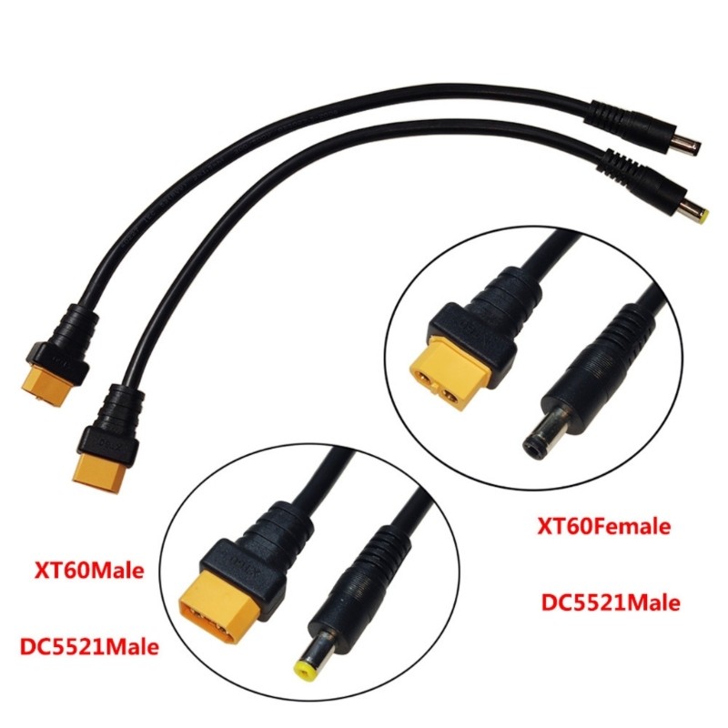 DC5521 To XT60 Connection Cable For Digital Equipment High Current Power Cord