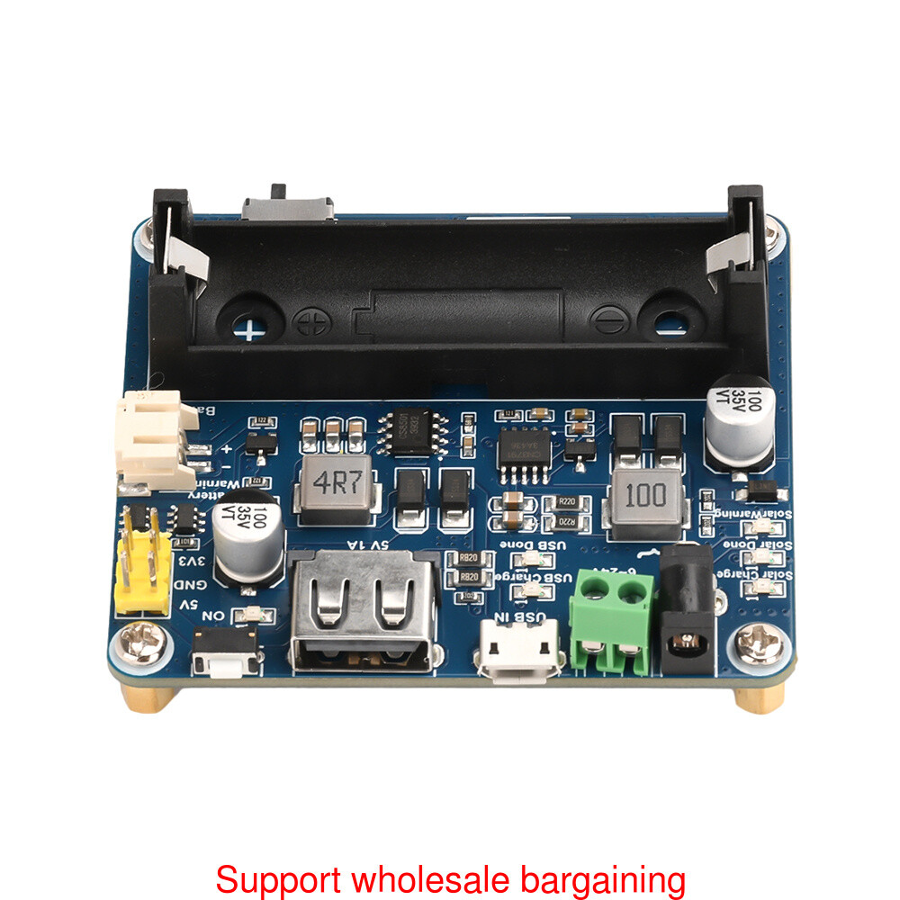 Power Manager Module for 6V~24V Solar Panel Support MPPT USB Battery Charging