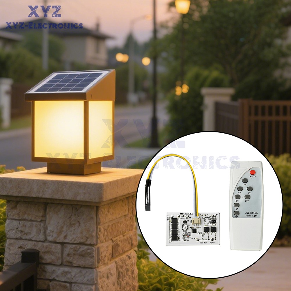Solar Street Light Controller Circuit Board 3.2V 3.7V 6.4V7.4V Stepless Dimming
