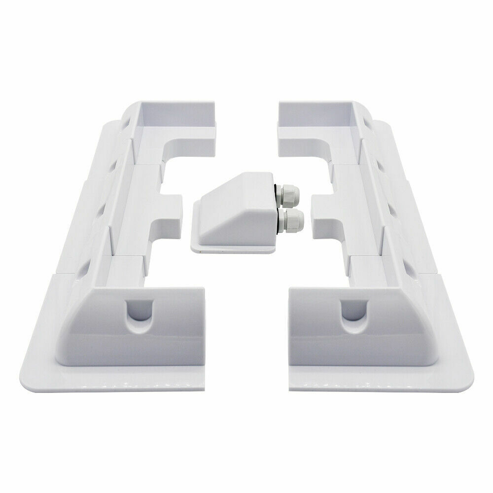 5/7Pcs Solar Panel ABS Mounting Corner Bracket Without Drilling For Caravans FS