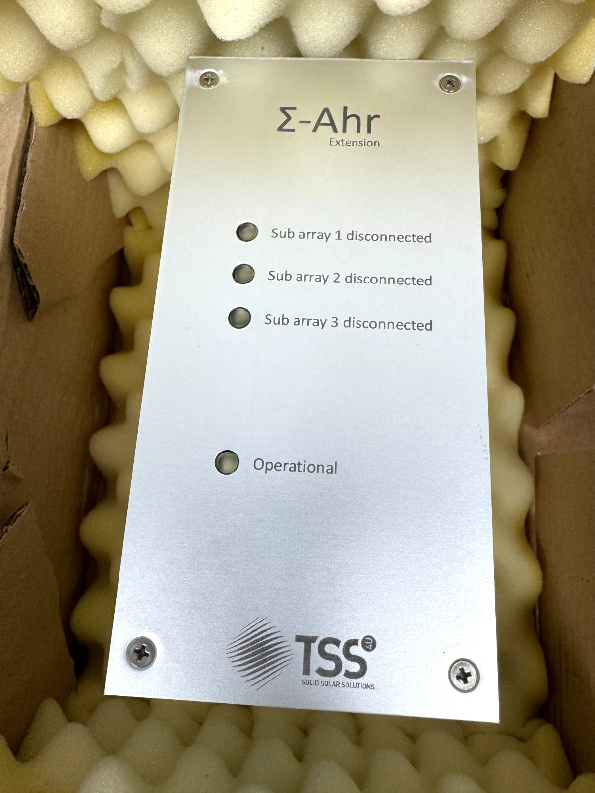 TSS C0551 Σ-Ahr Extension 24V 130A Solar PV Monitoring Module Made in Netherland