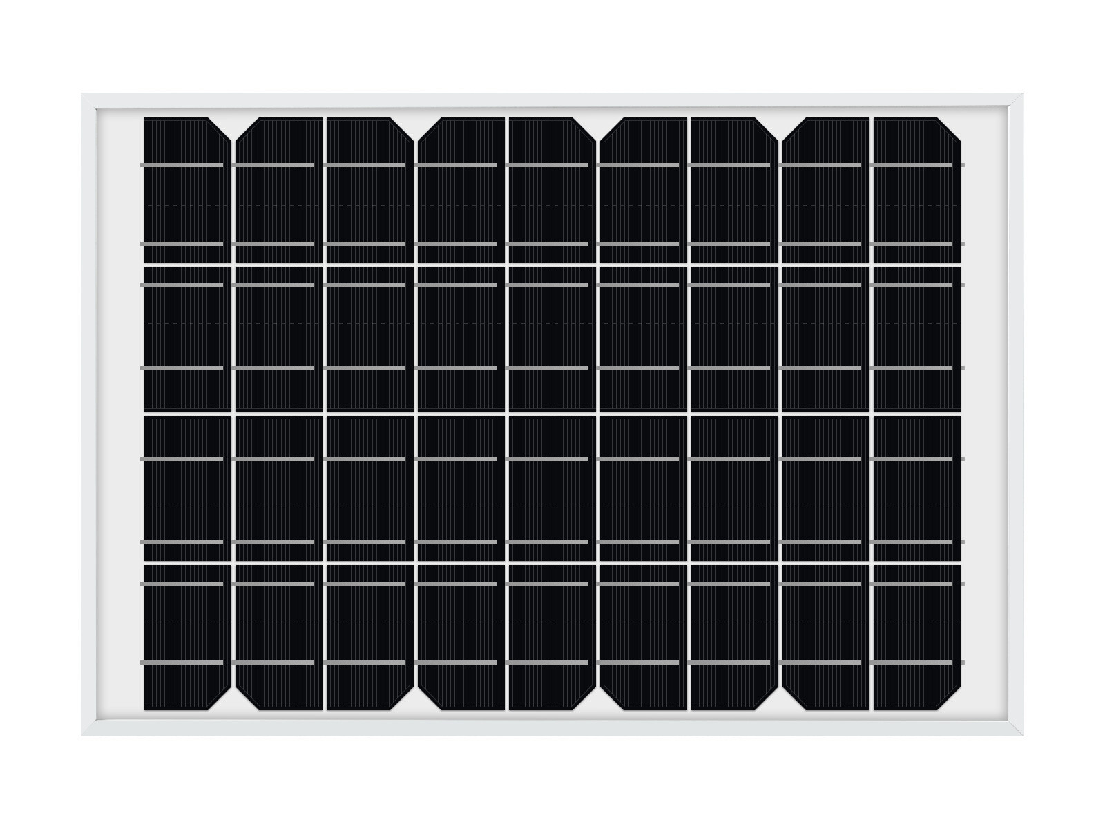 Waveshare Polysilicon Solar Panel (18V 10W) 10Wp Power Photovoltaic Panel