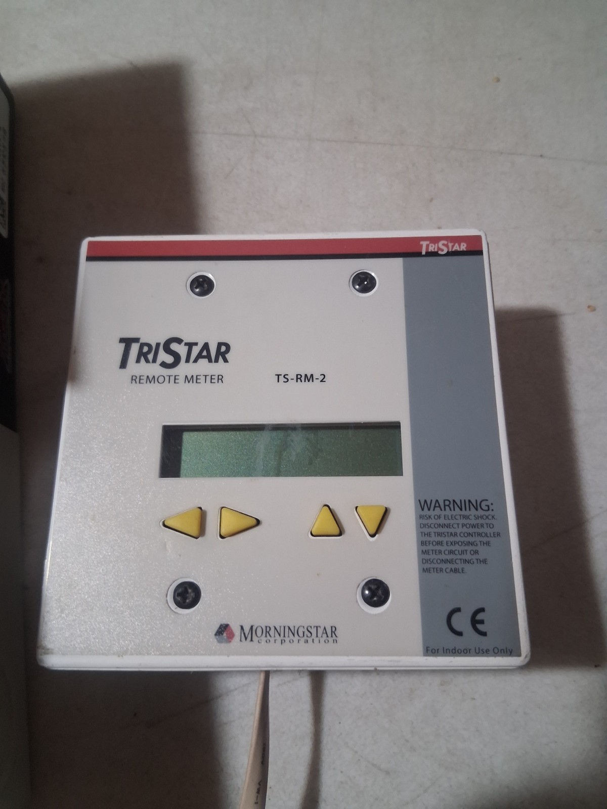 Morningstar Tristar 60a Solar Charge Controller – White TS-MPPT-60