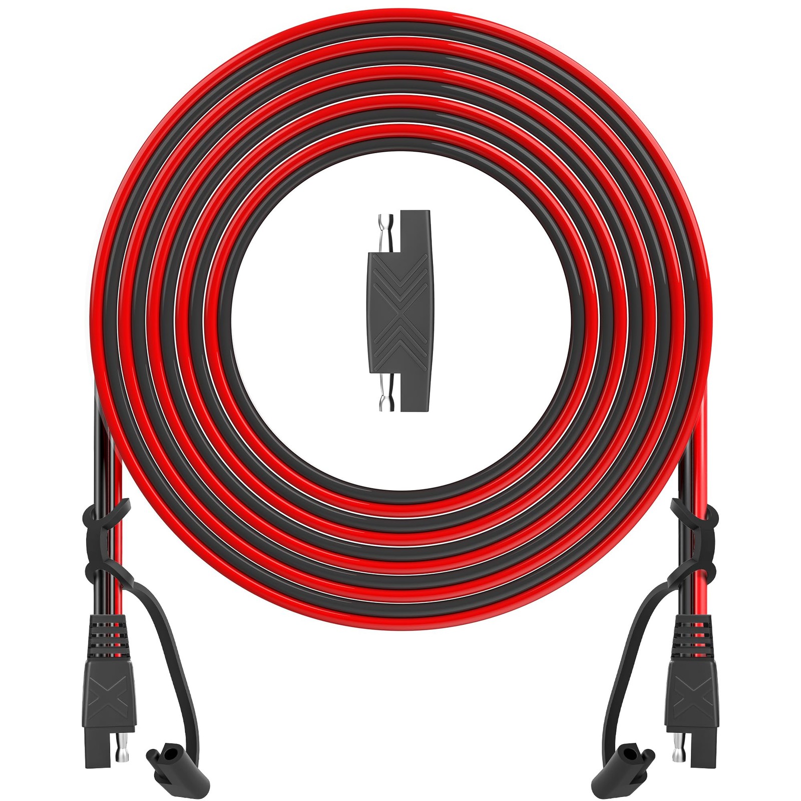 OYMSAE 25Feet SAE to Extension Cable Quick Disconnect 25FT(16AWG), 1 Pack