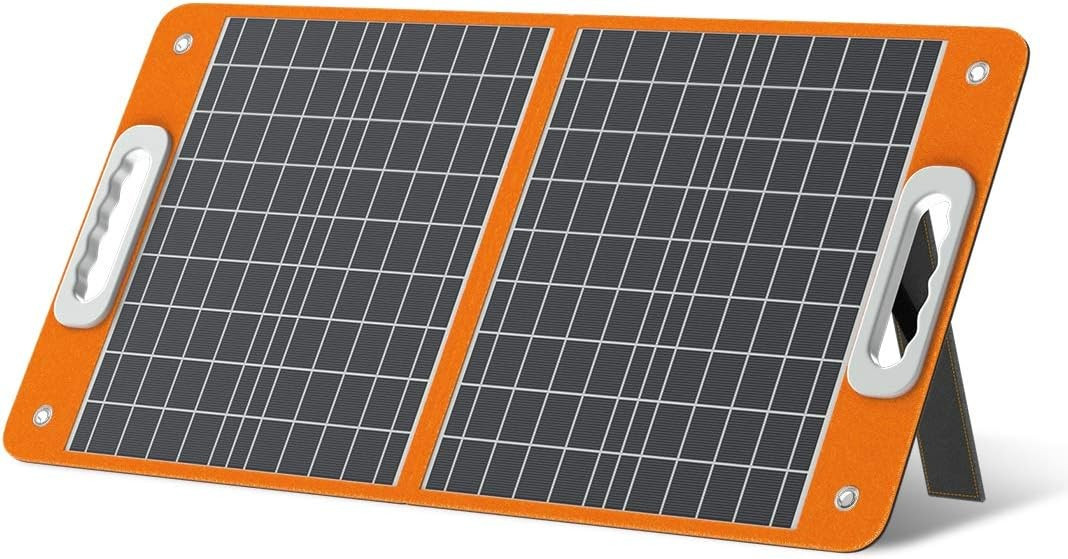 Flashfish 18V/60W Portable Solar Panel Foldable Solar Charger DC Output G8Q8