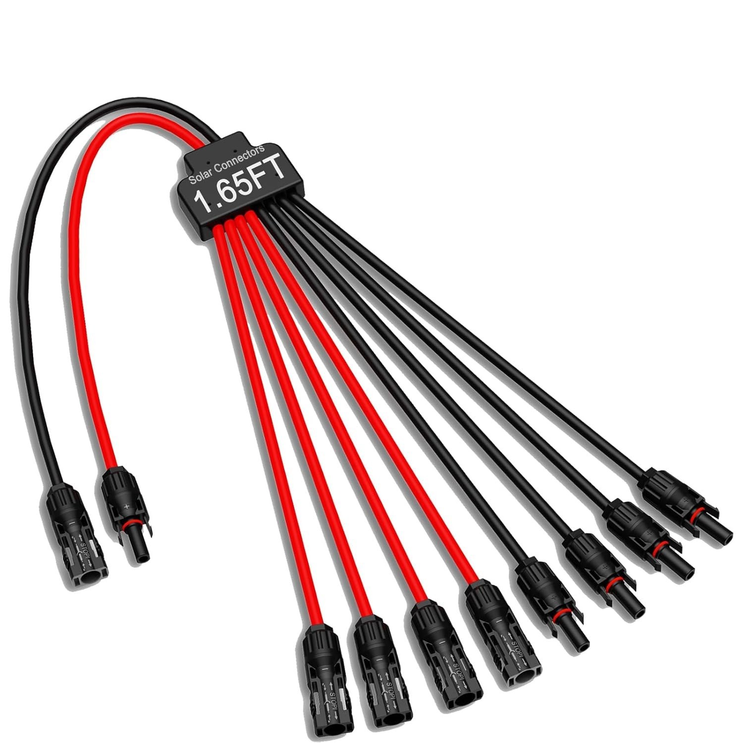 Efficient Tool-Free Solar Panel Connectors, 30A Current for Ultimate Performance