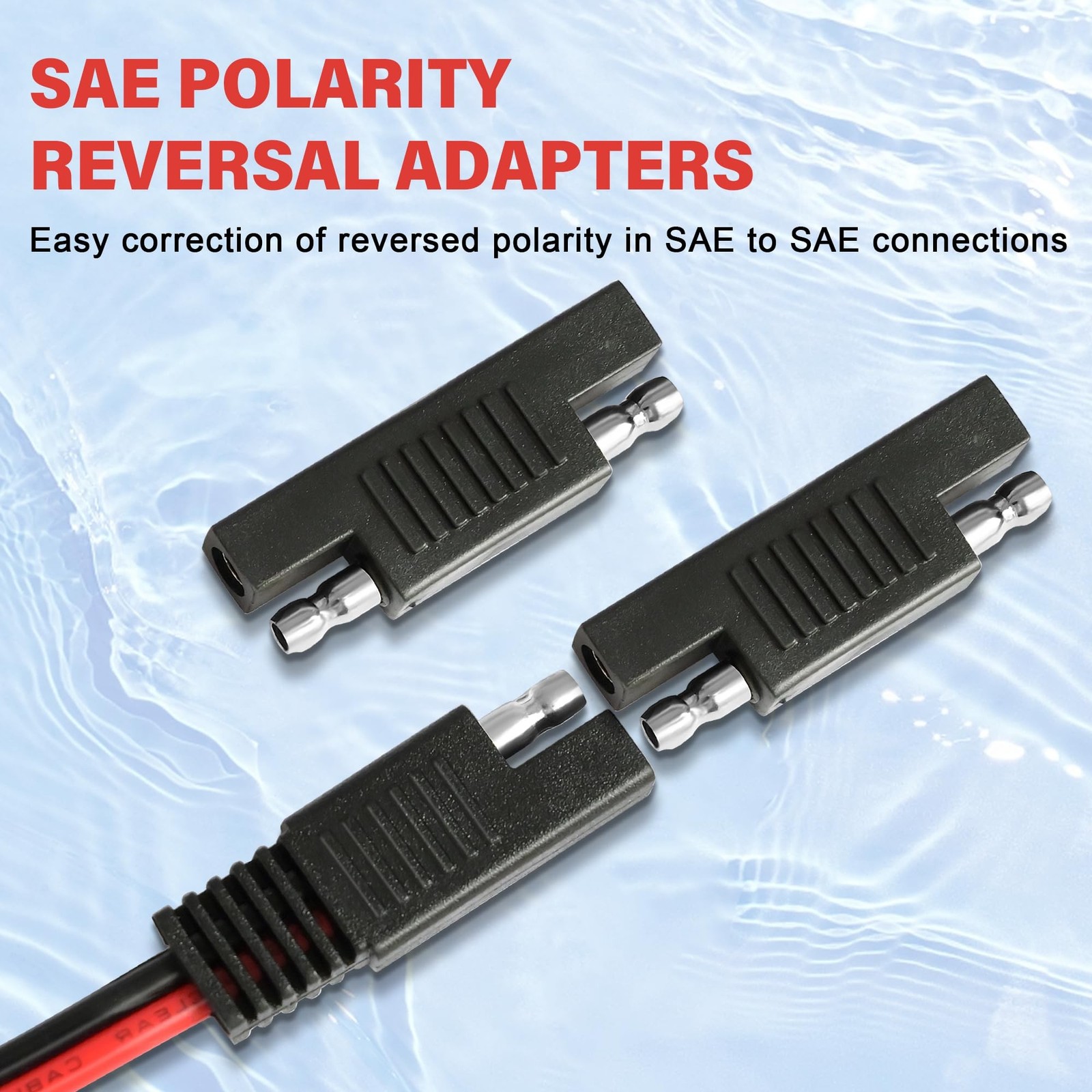SAE Battery Alligator Clips Wire Harness with On/Off Switch 7.9ft/2.4m 16AWG,…