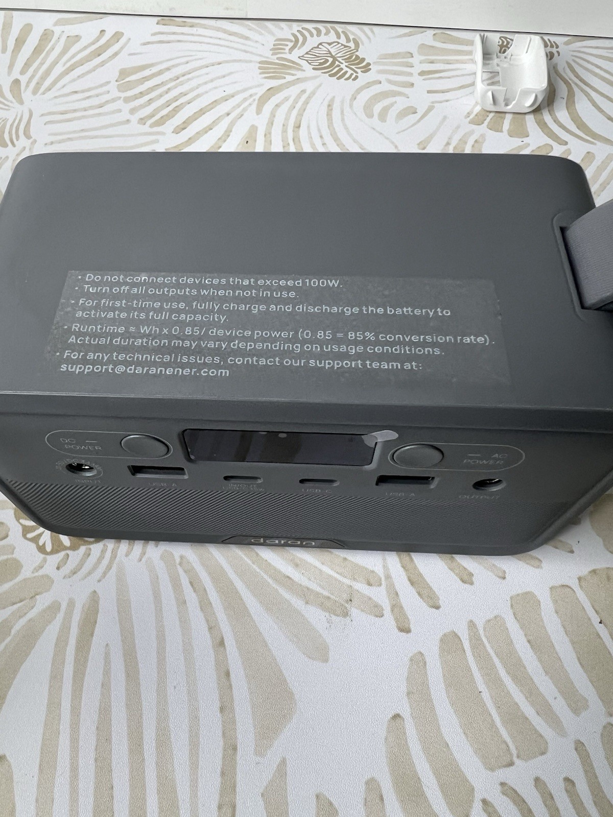 Daran Youyo R100 Portable Power Station 100W Solar Generator Outdoor Camping
