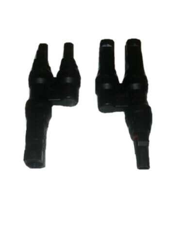 One Pair of Wieder Solar Panel Y Branch Connectors MMF+FFM For Panel in Parallel