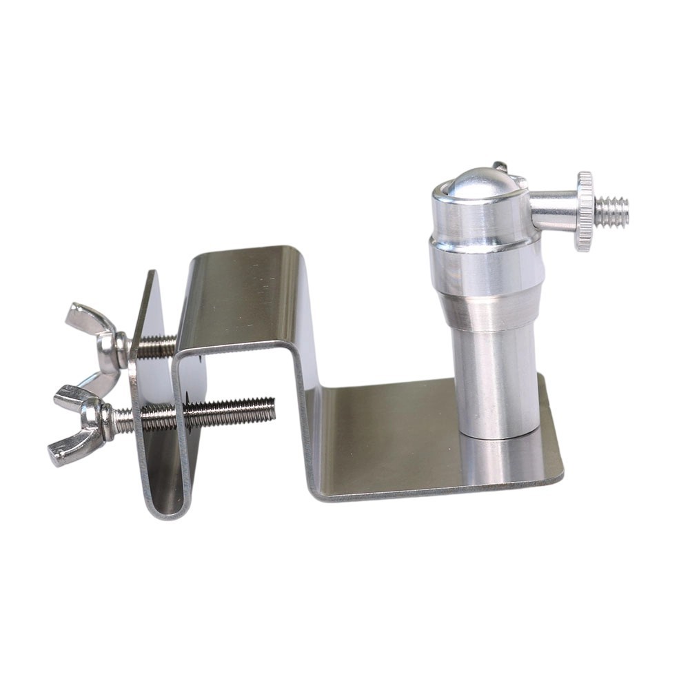 Adjustable Gutter Mount Stainless Steel Support For Standard 1/4 Screw Camera