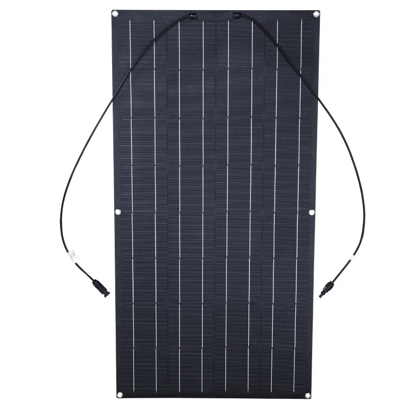 200W Flexible Solar Panel ETFE Portable Power Mono Camp Home RV Battery Charge