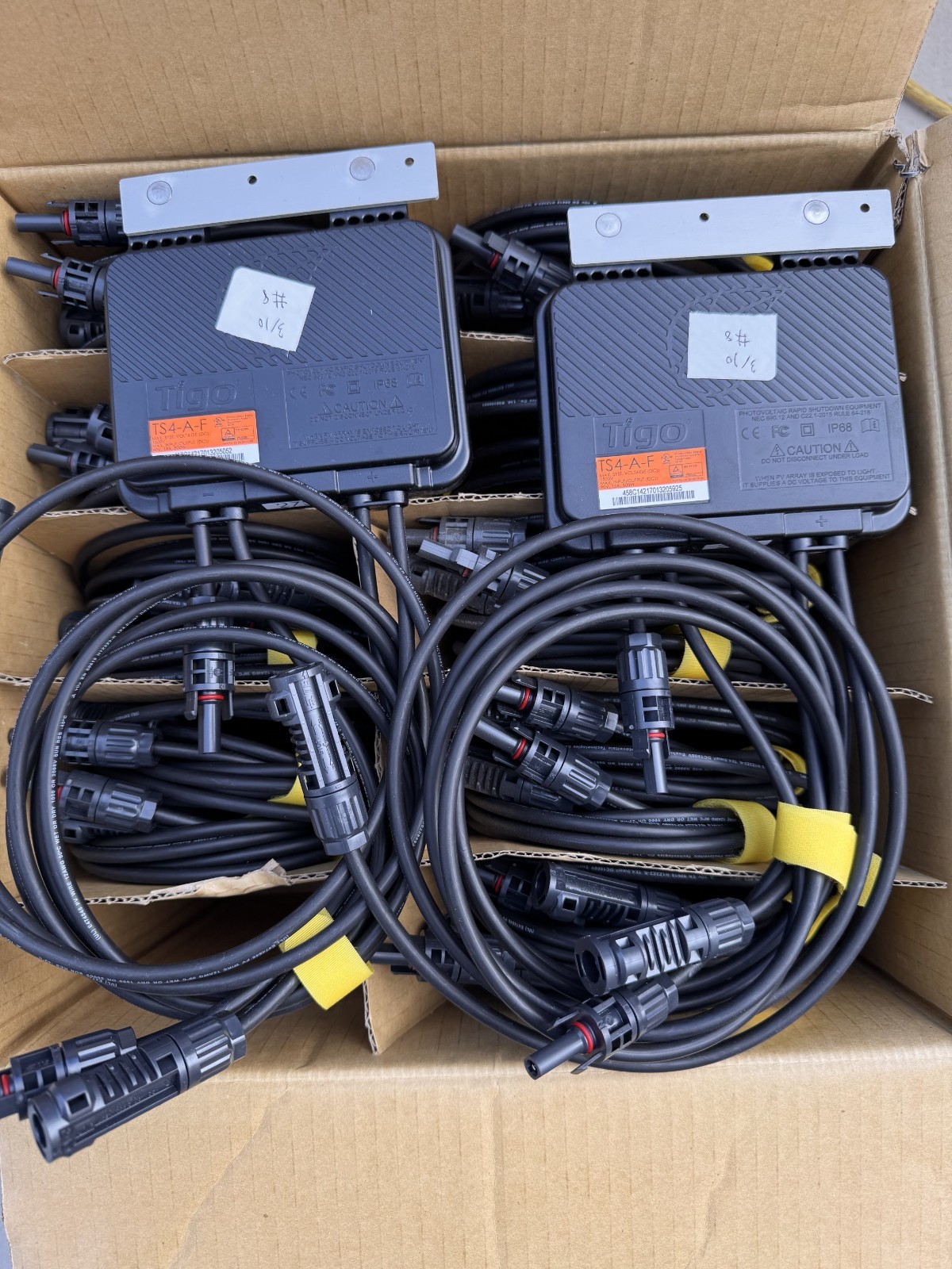 10 x Tigo TS4-A-F Rapid Shutdown Device for Solar Systems NEW BOX.