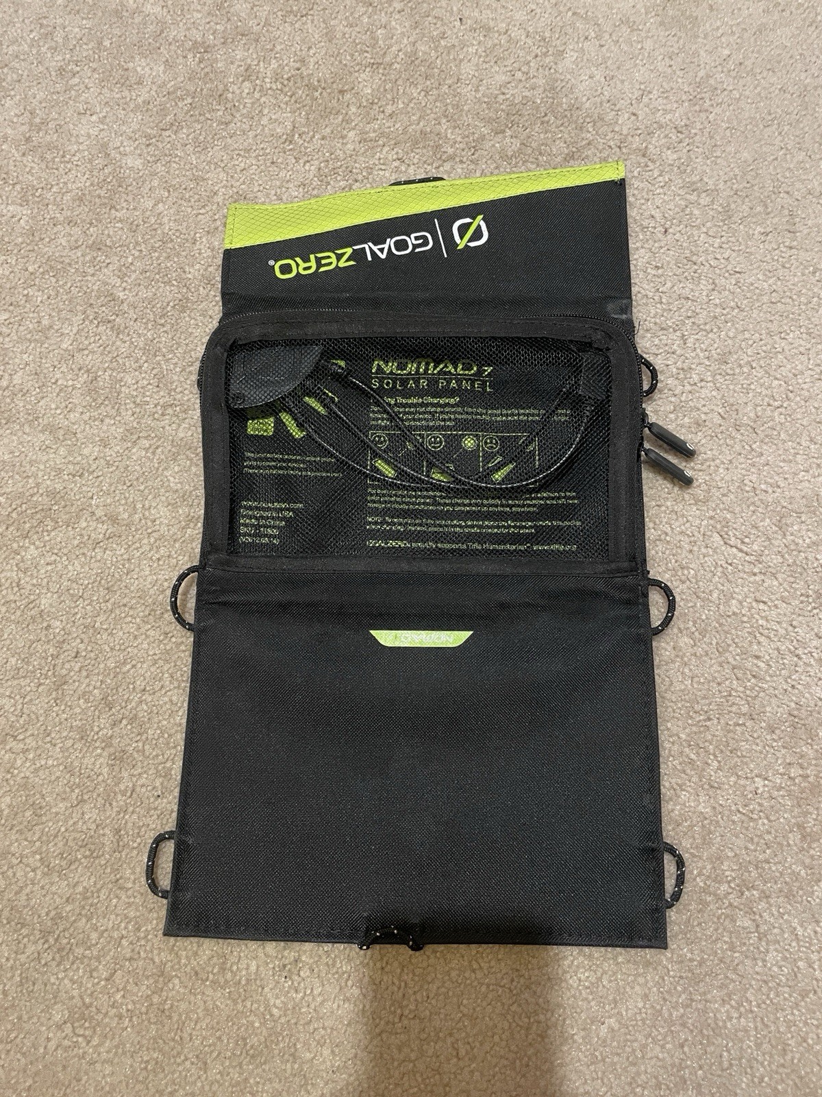 GOAL ZERO Nomad 7 Portable Solar Panel 12V