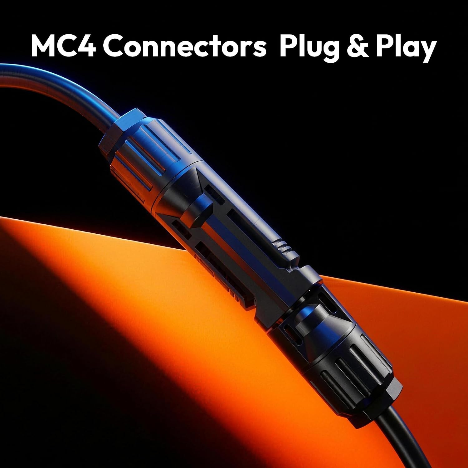 JJN Solar Extension Cable 8AWG 10Mm² 20Feet | MC4 Connector, 8Feet with OT Conne