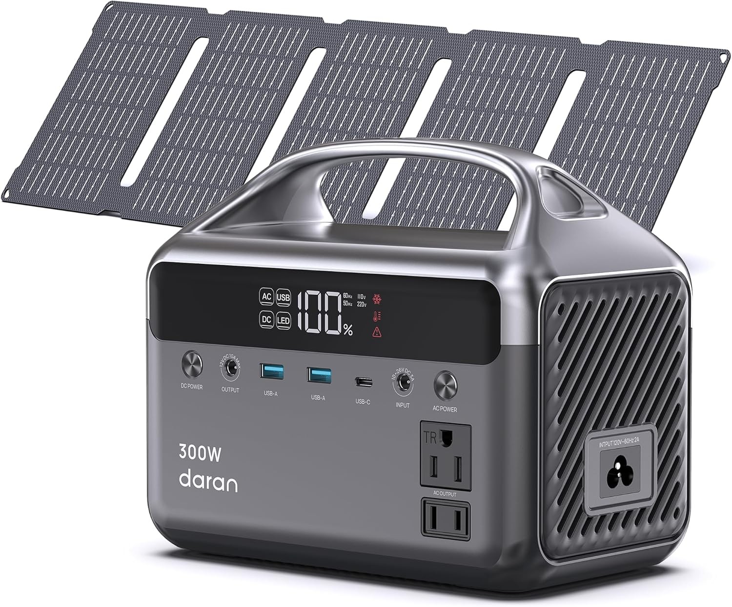 192Wh Solar Generator DARAN with Solar Panel LFP Battery