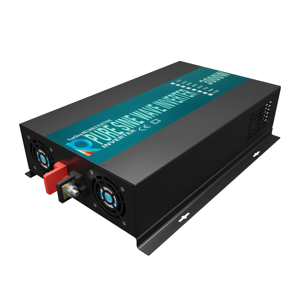 24V DC to AC 120V 3000W Pure Sine Wave Inverter Power Converter Truck Car Remote