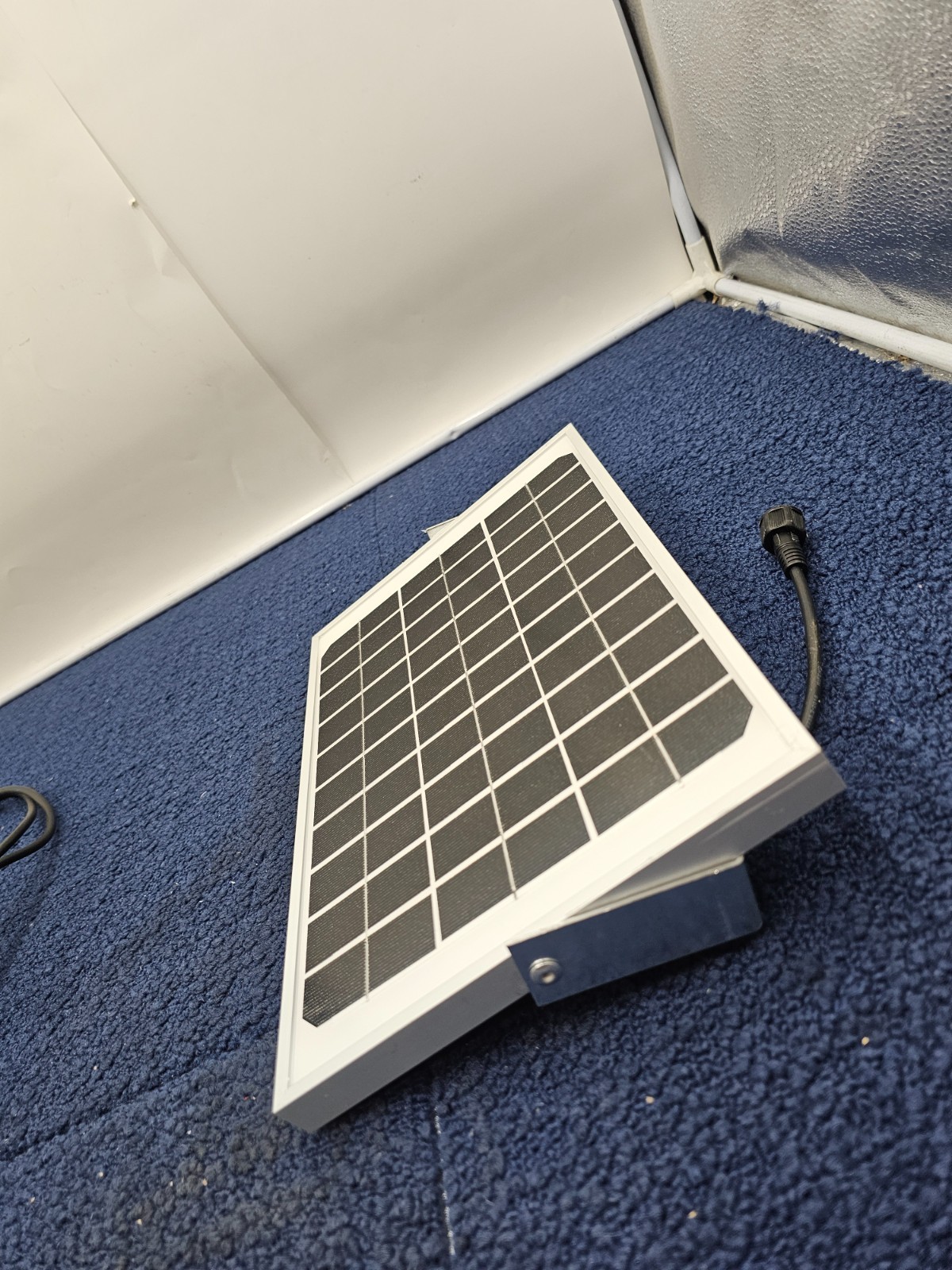 AI-S8W 8W Solar Panel, Size 300x200x17mm Mono-Crystalline Silicon Solar Panel
